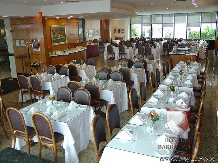 Royalty Barra Hotel Rio de Janeiro Restoran foto